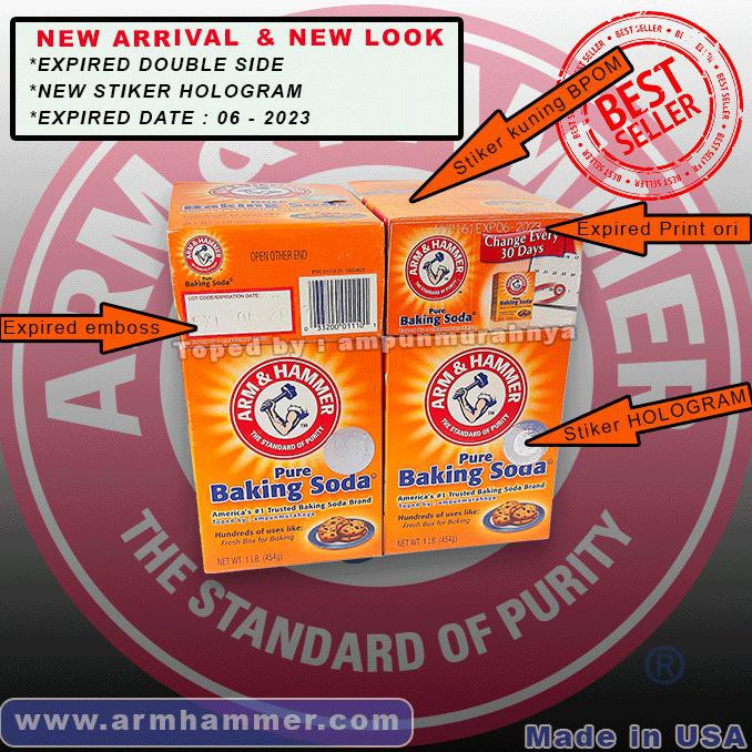 

BAHAN KUE ARM & HAMMER BAKING SODA PERISA MAKANAN & MINUMAN