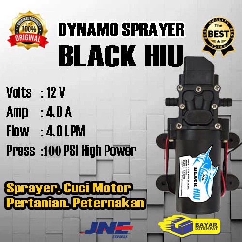 MURAH DINAMO HIU SPRAYER OTOMATIS DC OTOMATIS