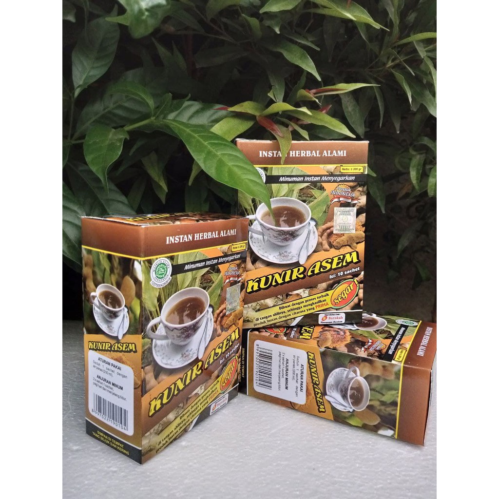 

Al-Ghuroba Kunir Asem Asli Instan Herbal Nyeri Haid Sendi, Kembung, Gula Darah, Kolesterol, 200gr