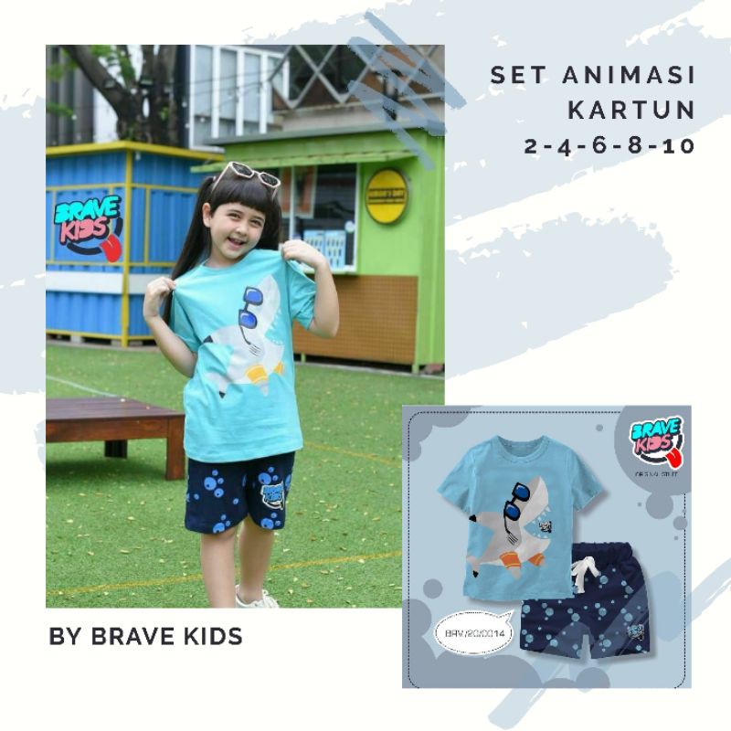 setelan brave size 2-10t