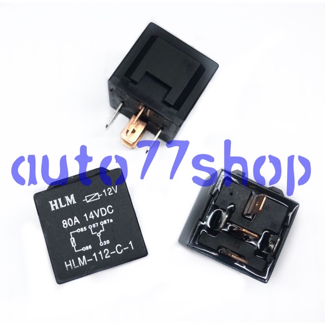 RELAY HLM KAKI 5 12V - 87A