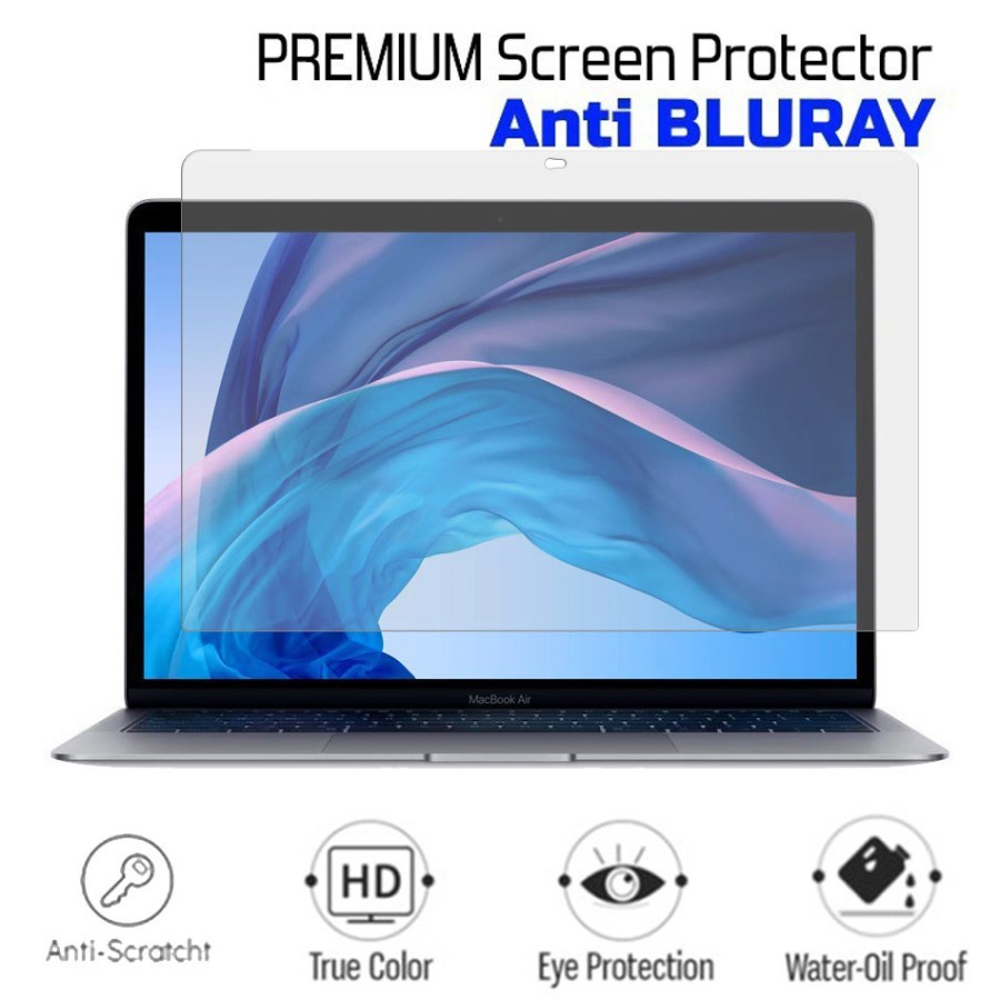 SCREEN PROTECTOR ANTI RADIASI MACBOOK AIR 13 INCH BLUE LIGHT M1 LAYAR PROTECT LAYAR
