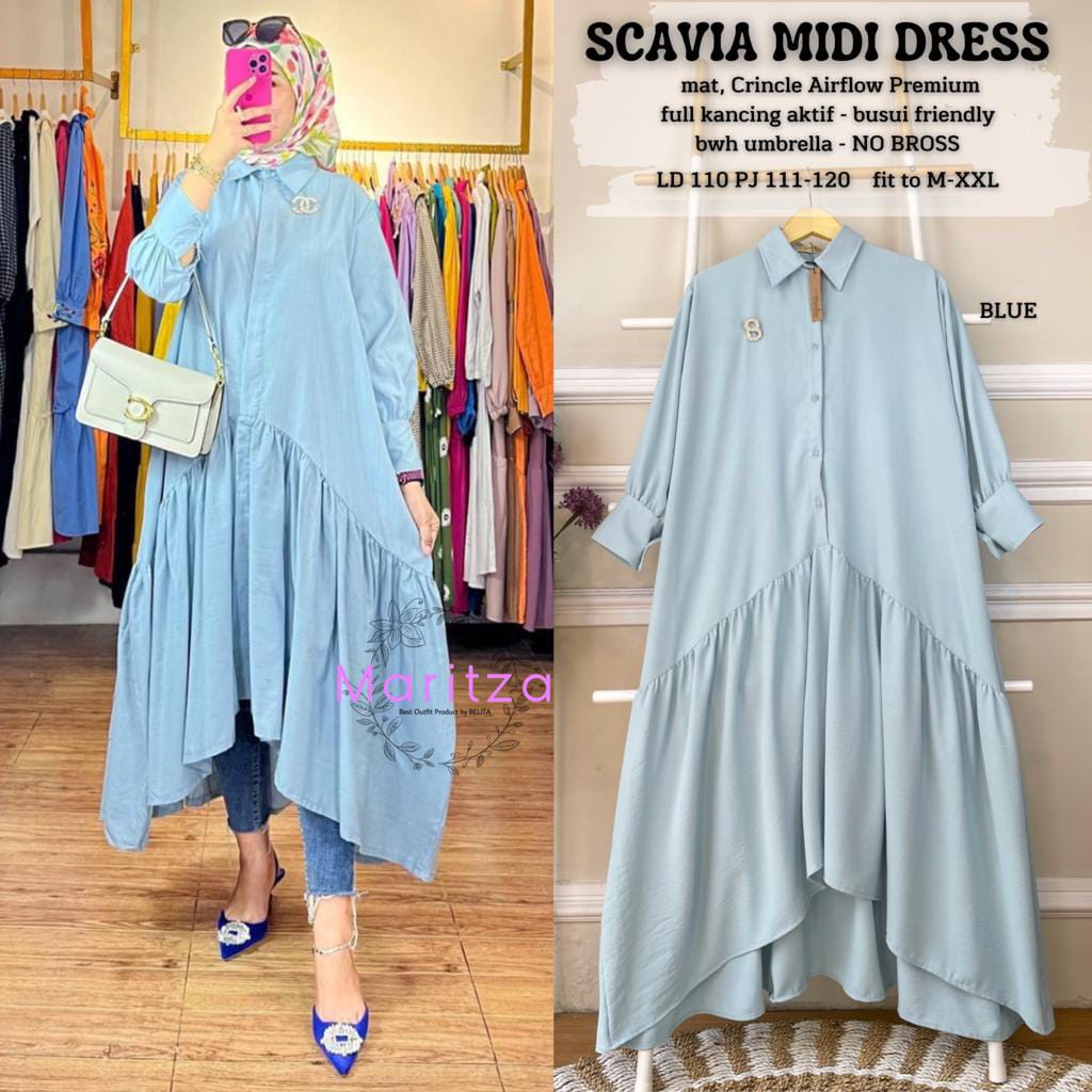 Scavia midi dress