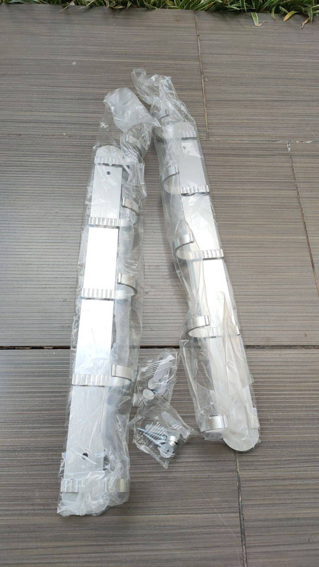 Kapstok Aluminium 5 Kait Gantungan Baju Anti Karat Terlaris Silver