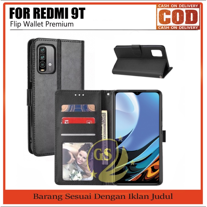 XIAOMI Redmi 9T 9 9A 9C 8 8A Pro 7 6 6A 5A 5 Plus 4A 4X S2 3S Flip Case Cover Wallet Dompet Kulit