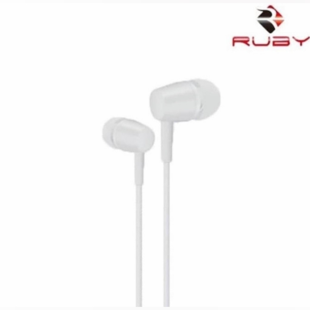 Handsfree Heandset Earphone LOGON RUBY RBH-10 Earphone Mega Bass Hifi Stereo Sound High Quality