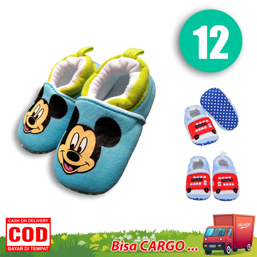 Prewalker Shoes Baby Shoes Sepatu Bayi Perempuan Sepatu Bayi Laki Laki ukuran 12