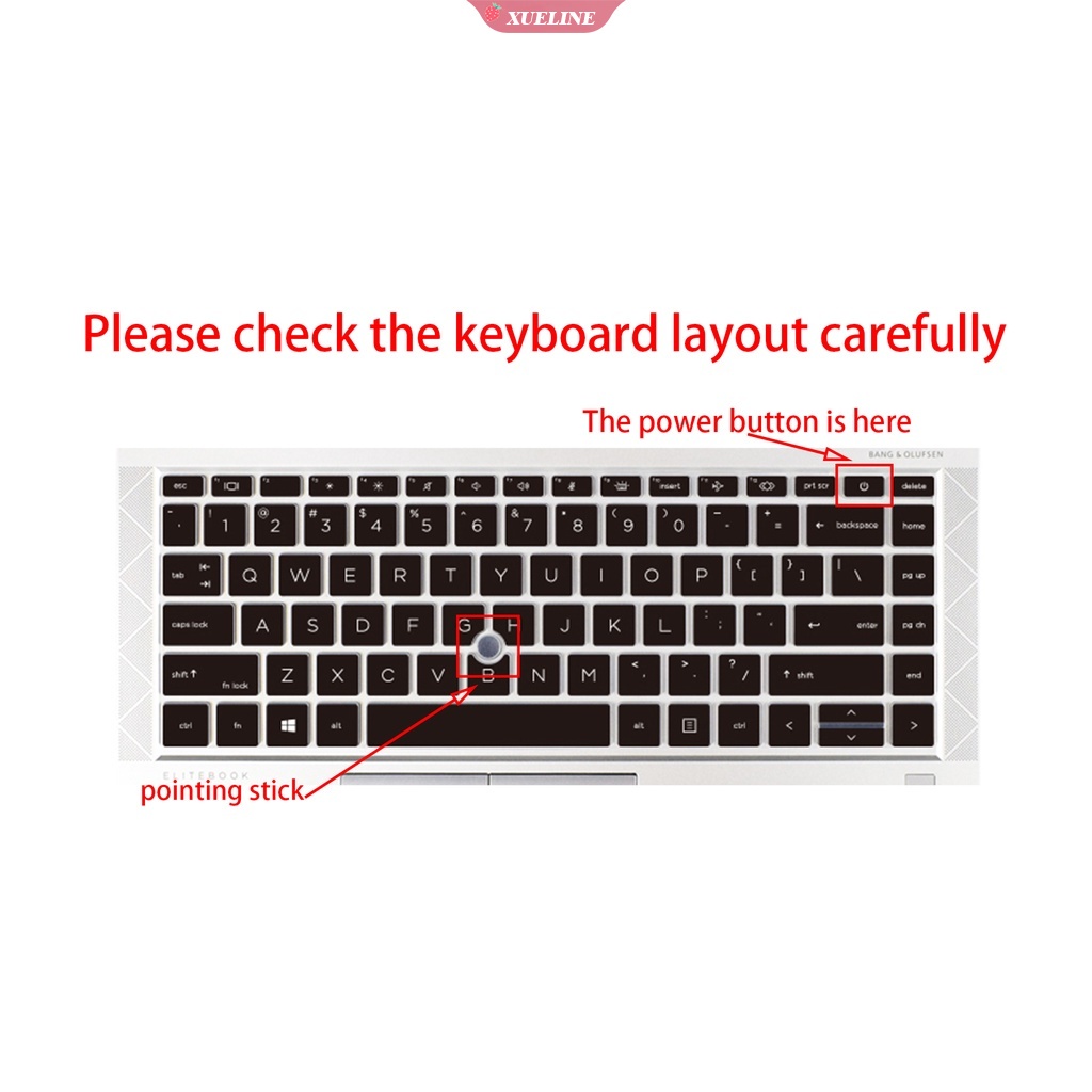 Pelindung Keyboard laptop HP Elitebook zbook 840 G7 G8 14 inch Bahan TPU Warna Pink