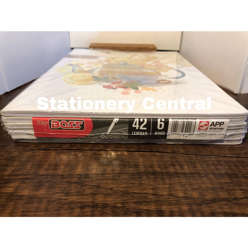 

Buku Tulis Panjang Big Boss 42 lembar isi 6 Buku Boxy Sekolah Notebook