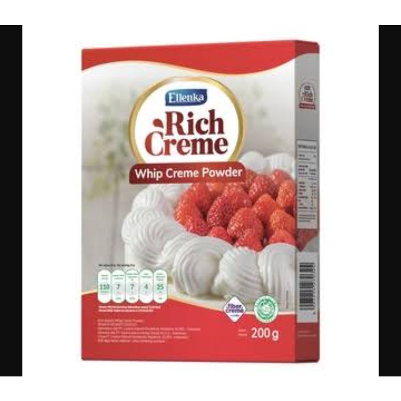 

Rich Creme Whipping Creme Powder 200 Gram