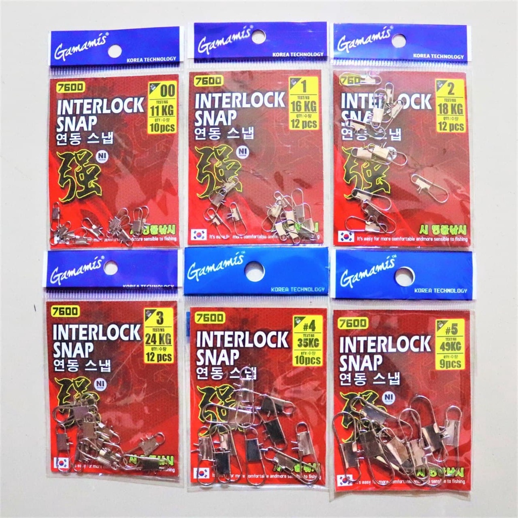gamamis interlock snap