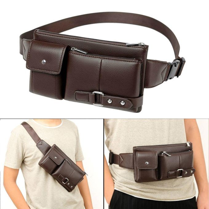 Tas Pinggang Dada Selempang Waist Bag crossbody Pria Wanita Dompet LBX