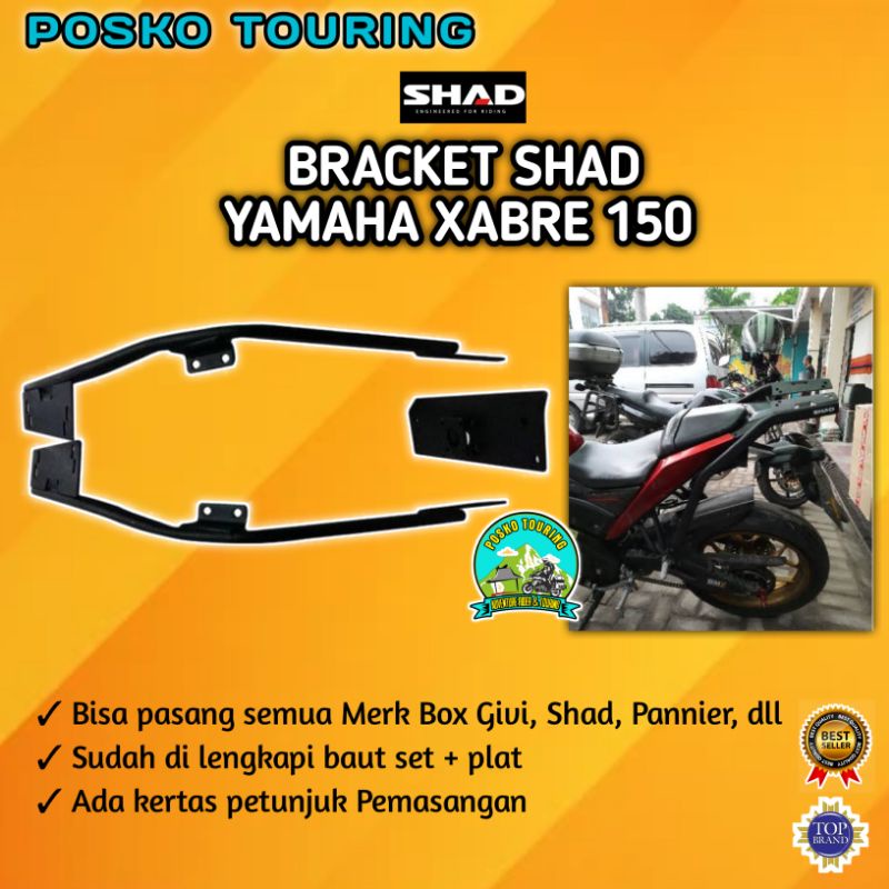 Bracket Shad Bracket Box Yamaha Xabre150