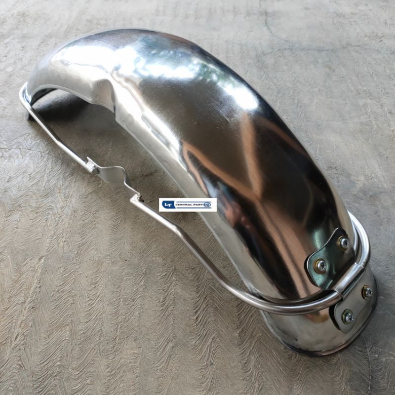 SPAKBOR DEPAN CB JUMBO SPAKBOR DEPAN CB 125 CROM CHROME