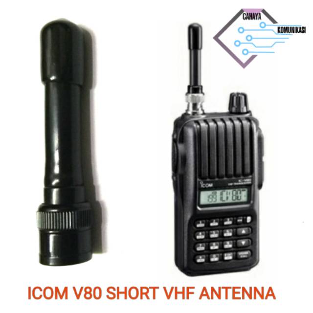antena ht icom  pendek vhf helical V80 V8 V82 V85 V68 antenna HT