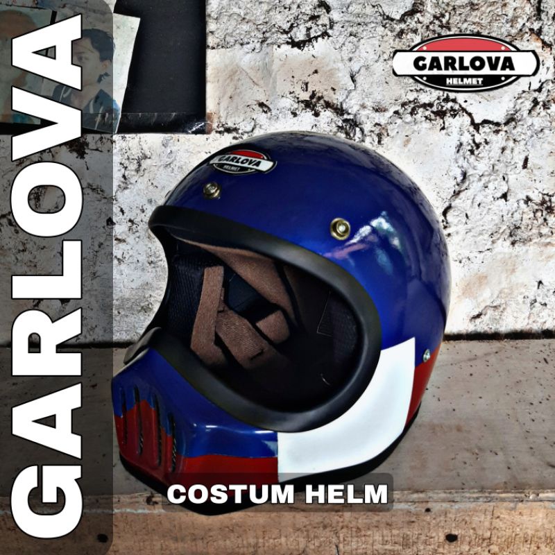 helm cakil costum