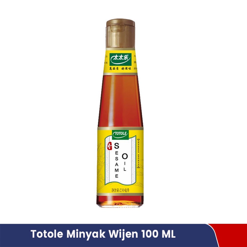 

Minyak Wijen Murni Totole 100ml Pure Sesame Oil BPOM RI