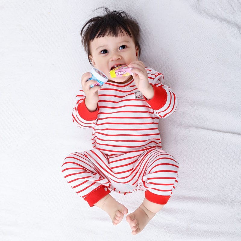 JUMPER BAYI / Baju Kodok Bayi / Jumper Panjang Bayi Imut JPL 1