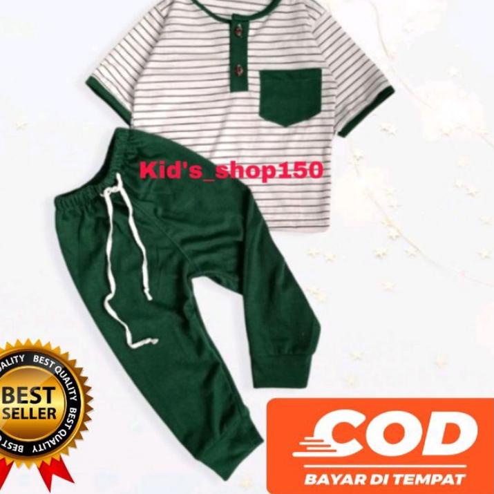 ➛ Set Kiano Anak Salur Panjang 4 Bulan-3 Tahun / Setelan Kiano Anak PL21