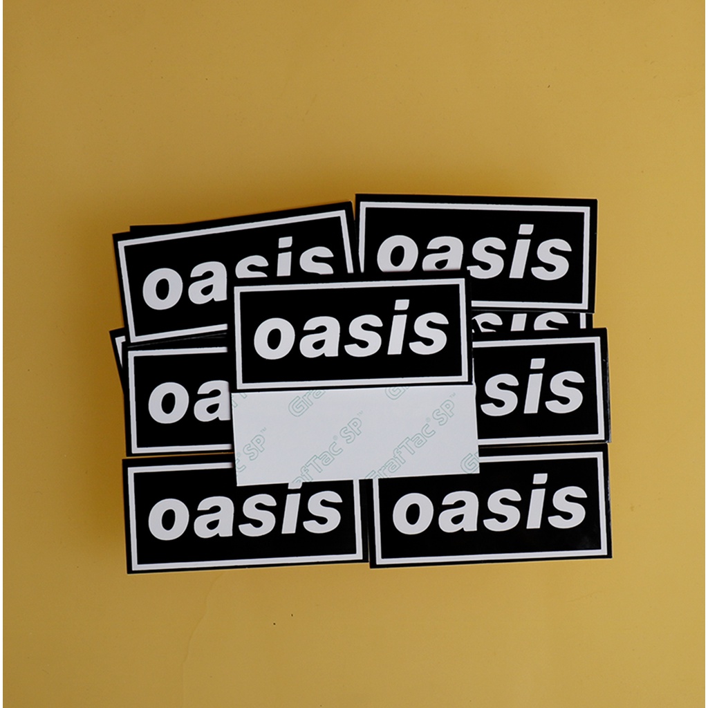 STIKER GRAFTAC - OASIS. STIKER AESTHETIC LAPTOP, AKSESORIS HP, ANTI AIR, MOTIF.