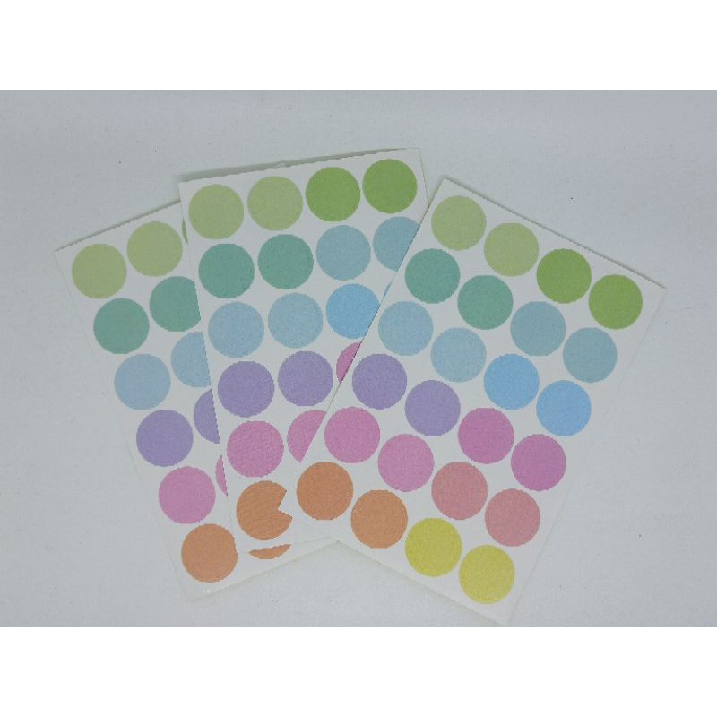 

(GS) Macaron pastel sticker