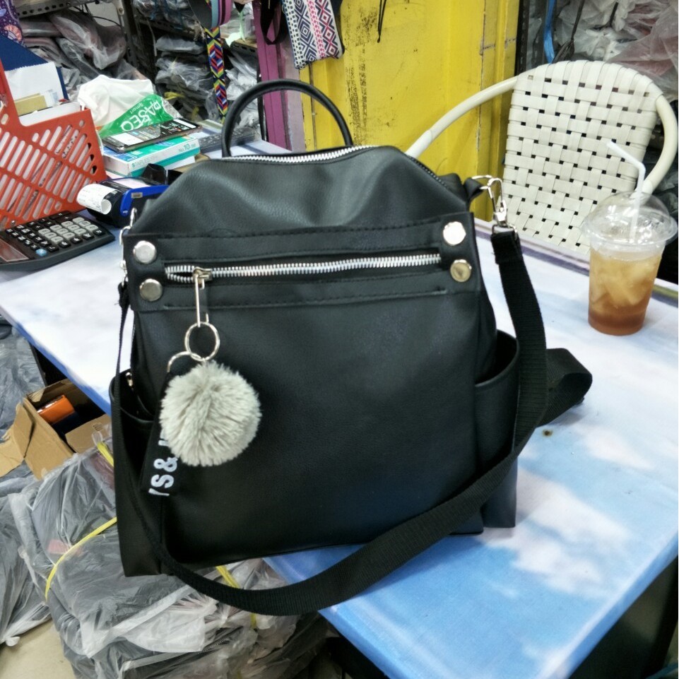 COD√ Multifungsi Selempang Tas Ransel Wanita Korea Backpack Punggung Import Fashion Cantik Slingbag