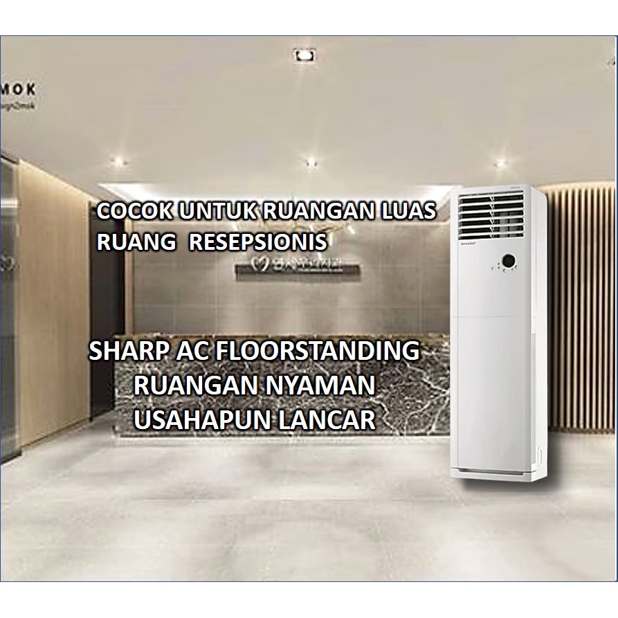 AC SHARP 5PK New Floor Standing GS-A48SCY