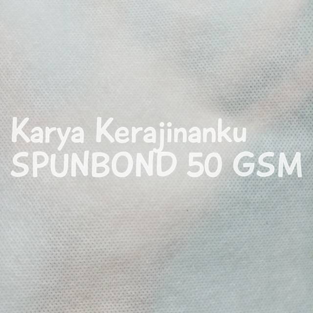 SPUNBOND PUTIH 50 GSM UNTUK BUKET BUNGA DAN PELAPIS MASKER