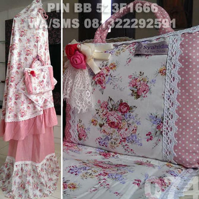 BERKUALITAS MUKENA KATUN JEPANG 085 SYAHIDA CANTIK BAGUS MURAH ASLI ORI BALI DUBAI KEKINIAN MURAH