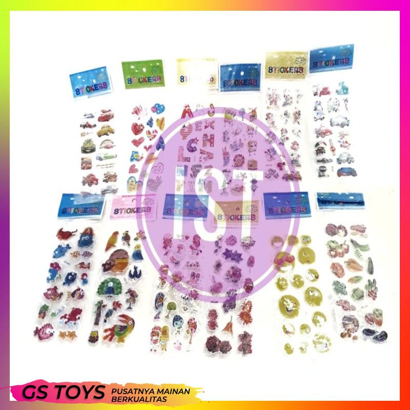 

OBRAL SALE STICKER STIKER TIMBUL ukuran 16 x 7 cm