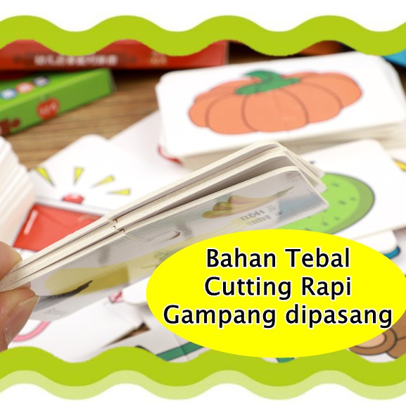 [ORGM] *NEW* Mainan Edukasi Puzzle Sepasang Pair Match