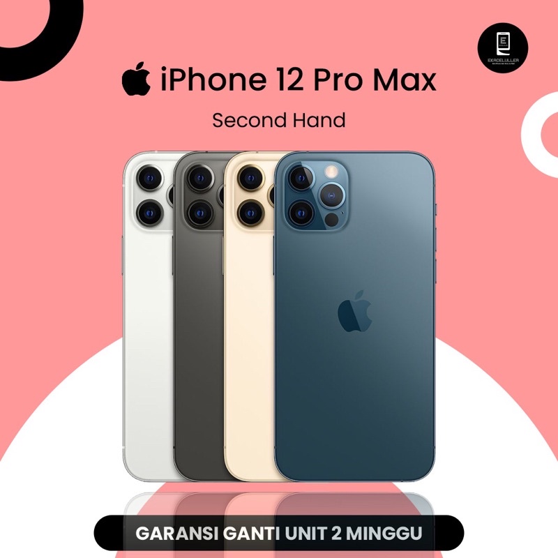 12 PRO MAX 128GB SECOND INTERNASIONAL