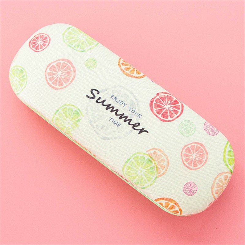 Kotak Kacamata EG63 Motif Buah Fruit Glasses Case Tempat Kacamata Karakter