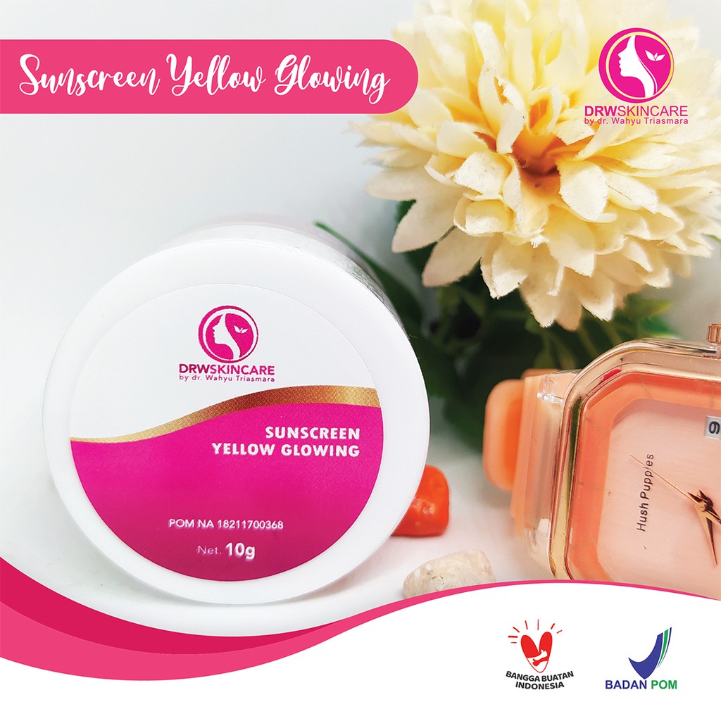 Drwskincare Paket Kecantikan Sunscreen Yellow Glowing