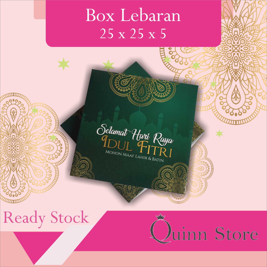 

TERMURAH!! Box Lebaran 25 x 25 x 5