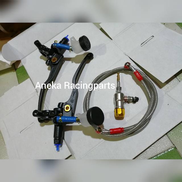 Master rem TP kopling hidrolik brembo klasik set selang stut pnp rx king vixion tiger gl cb klx crf dll