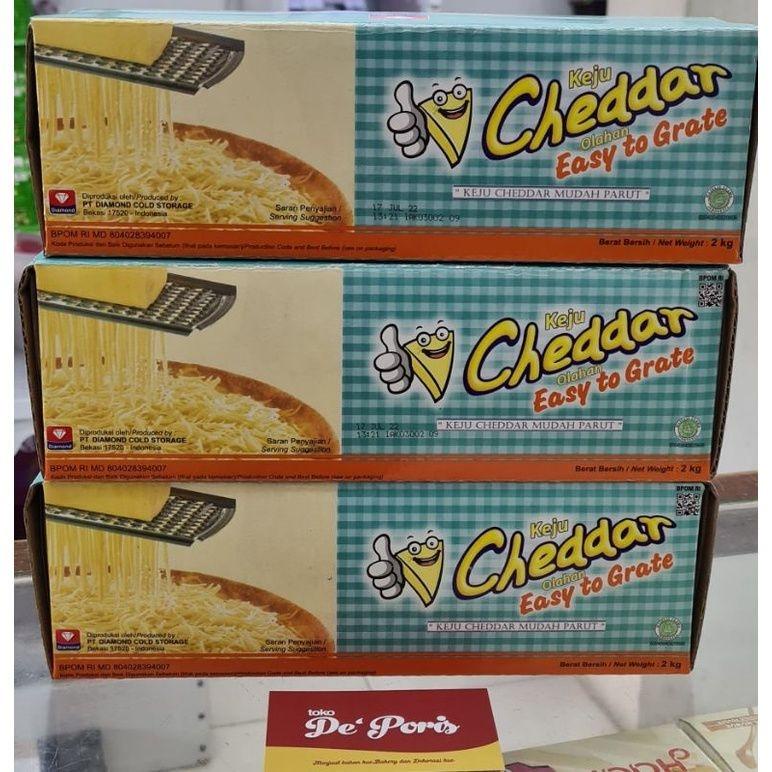 

Diamond Keju Cheddar 2Kg Cod Dan Best Seller