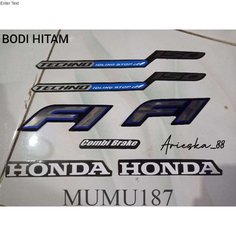 STRIPING VARIO 150  stiker motor honda vario 150 idling stop