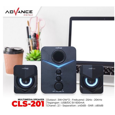 ITSTORE Speaker  Advance CLS 201 / CLS 201 komputer laptop Hp CLS-201