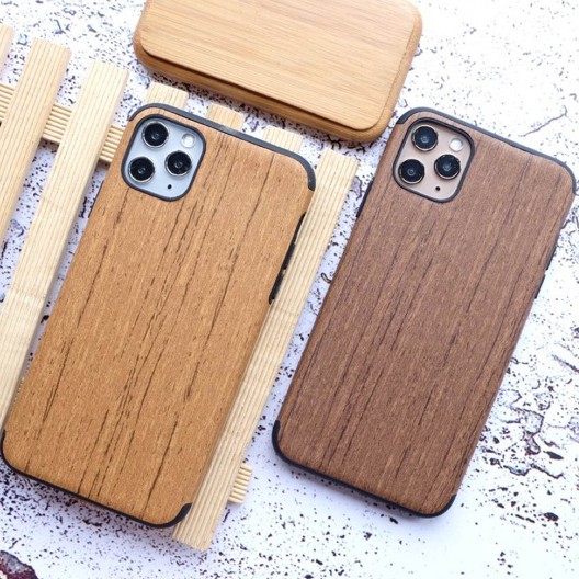 KAYU CASE - softcase corak KAYU - iPhone OPPO VIVO XIAOMI REALME
