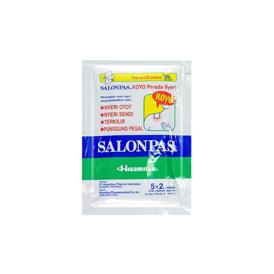 Salonpas koyo hijau  5 x 2 dan 12 x 1  termurah original