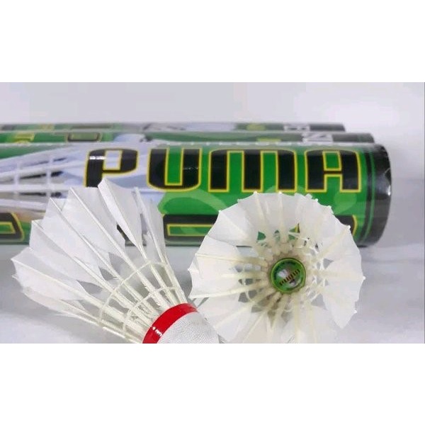 KOK BADMINTON KOK BULUTANGKIS / SHUTTLECOCK NEW PUMA HIJAU TERLARIS