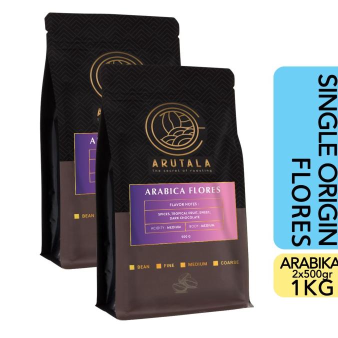 

[ COD ] ARUTALA Kopi Flores Bajawa Arabika Arabica Coffee 1KG PROMO Kode 466