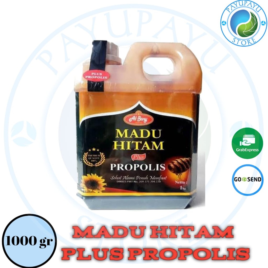 

Madu Hitam Pahit Plus Propolis 1kg / 1 kg / 1000gram Al Bany Asli Madu Asli Madu Sehat Madu Pahit