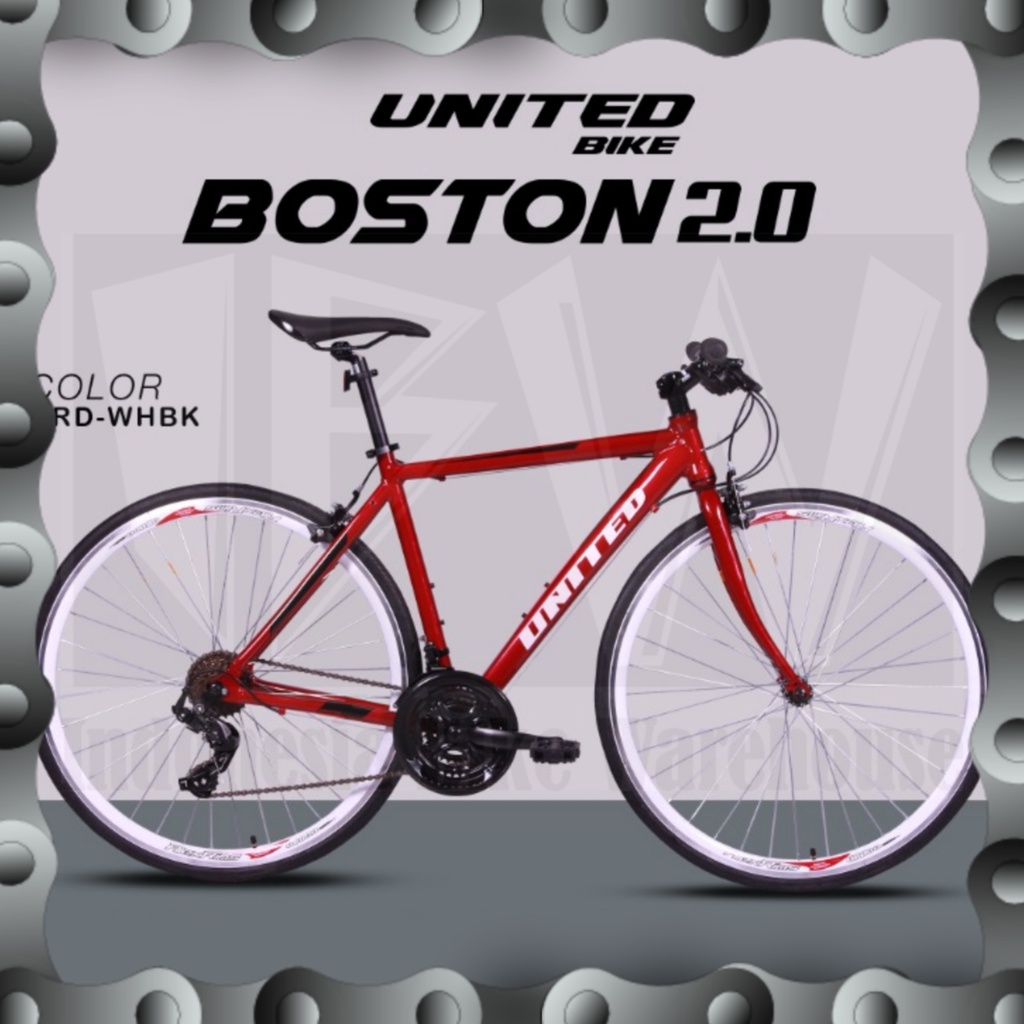 IBW - Sepeda HYBRID UNITED BOSTON 2.0