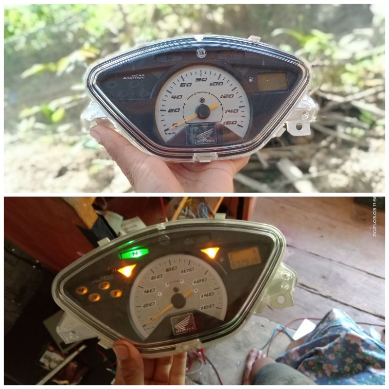 Spedometer Honda Supra x 125 original Supra X 125 old Supra 125 Batman