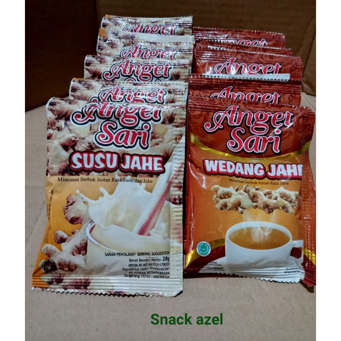 

Angetsari susu jahe dan wedang jahe 28gr