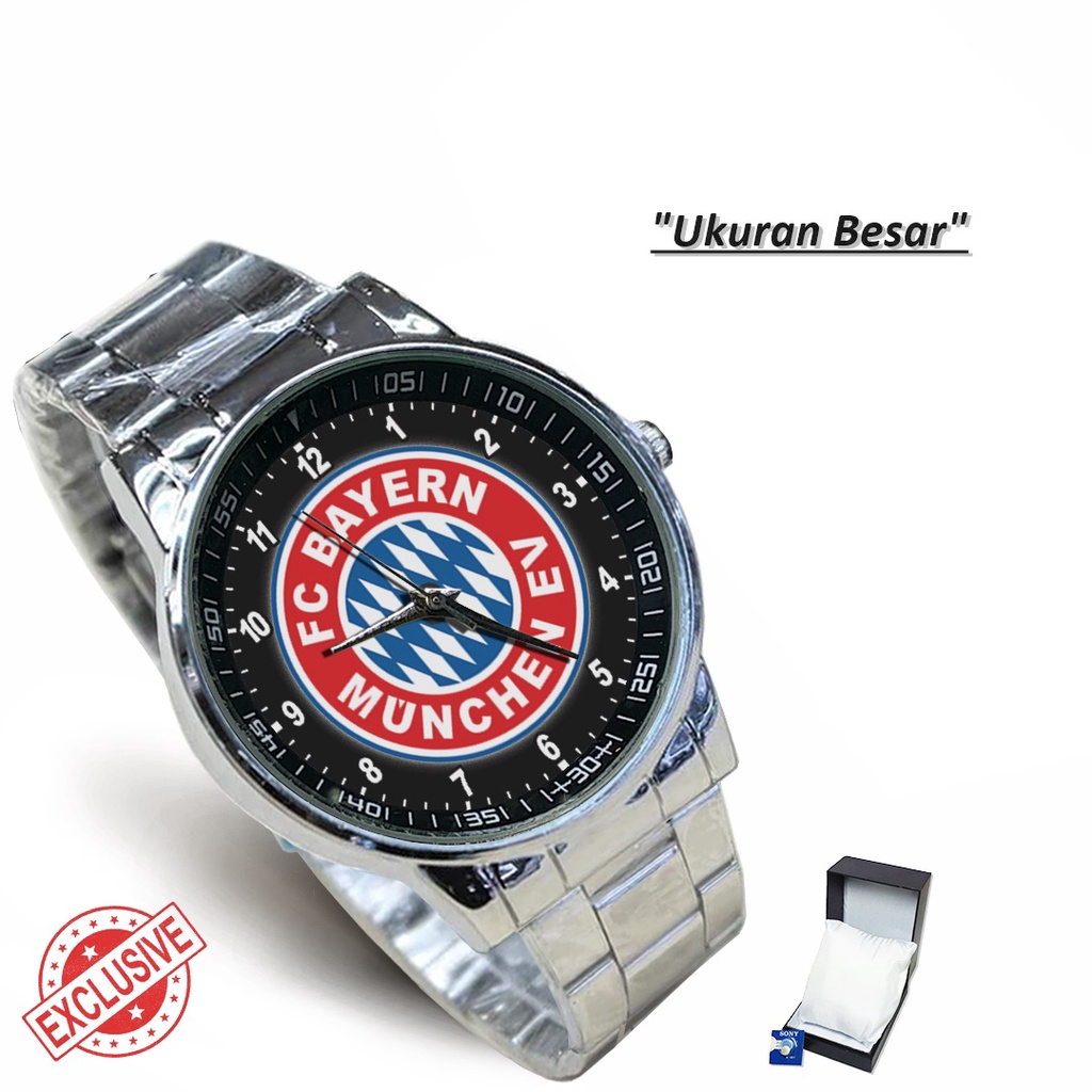 Jam Tangan Rantai Couple FC BAYERN MUNCHEN - 1 (Special)