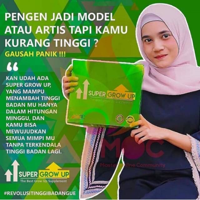 Super Grow Up - PENINGGI BADAN Supergrowup ORIGINAL Super Grow Up Asli Order Supergrowup