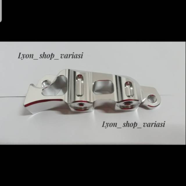 Breket Kaliper Monoblok Brembo Nissin 4 Piston Honda Beat Vario Scoopy CNC